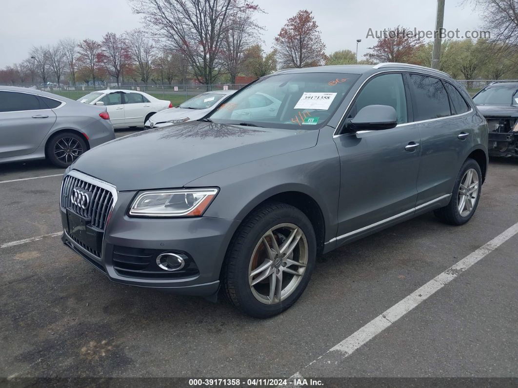 2016 Audi Q5 2.0t Premium Gray vin: WA1L2AFP2GA026728