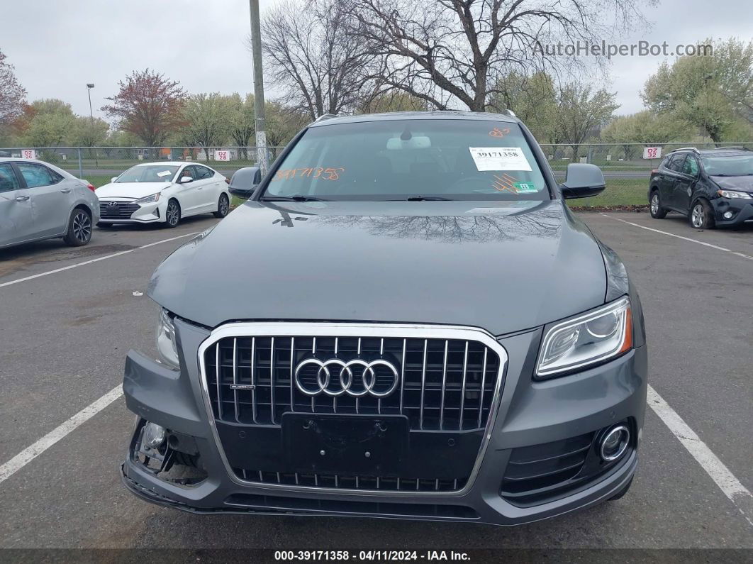 2016 Audi Q5 2.0t Premium Gray vin: WA1L2AFP2GA026728