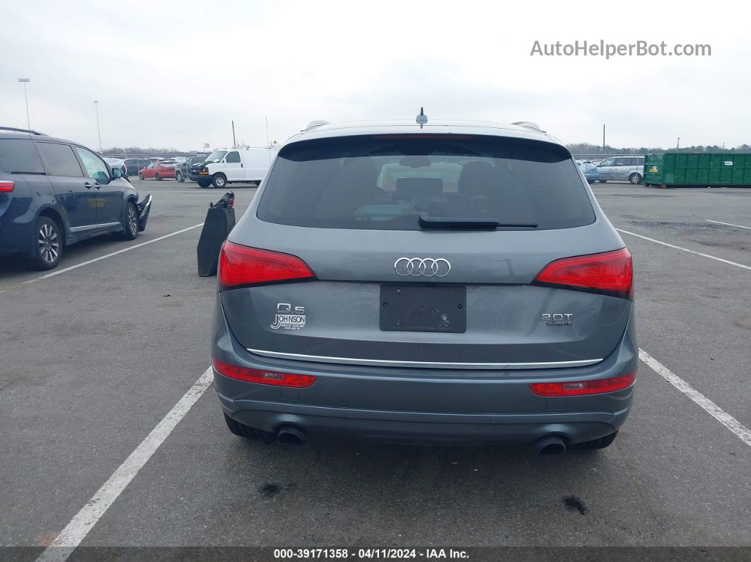 2016 Audi Q5 2.0t Premium Gray vin: WA1L2AFP2GA026728