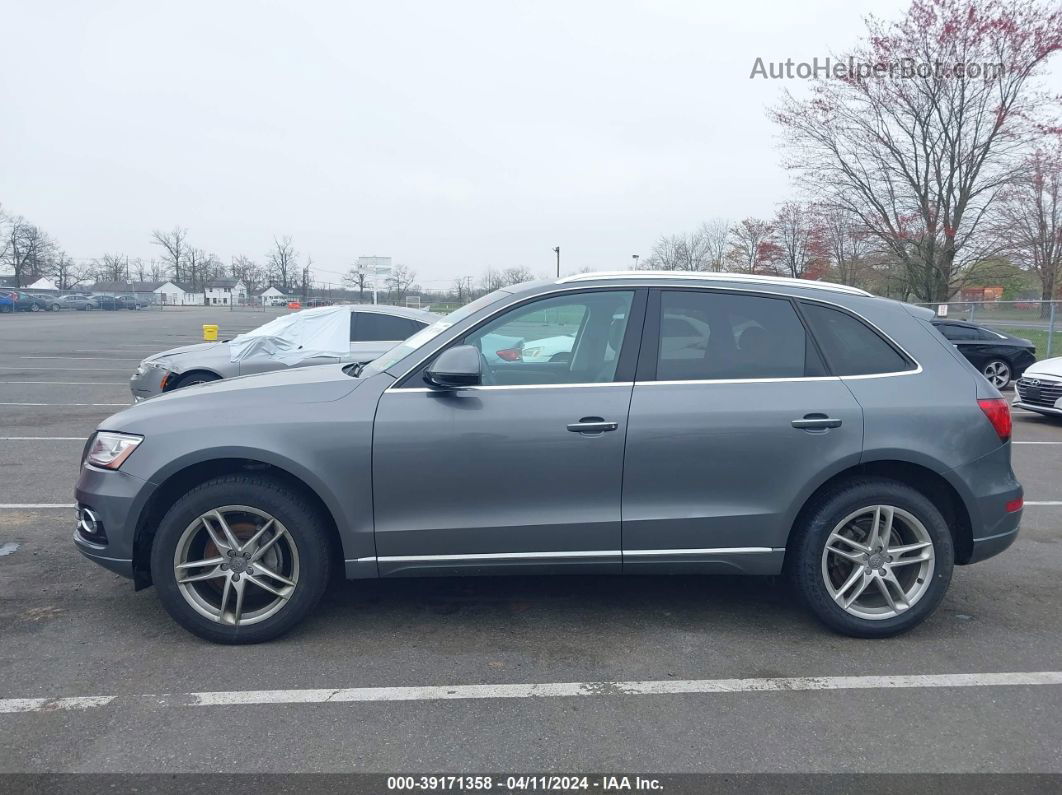 2016 Audi Q5 2.0t Premium Gray vin: WA1L2AFP2GA026728