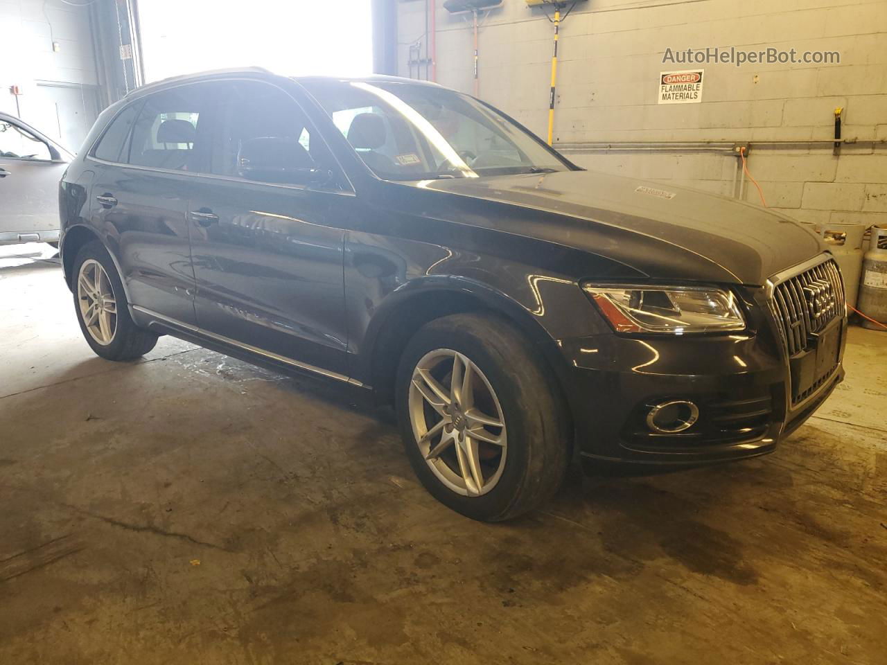 2016 Audi Q5 Premium Plus Gray vin: WA1L2AFP2GA042041