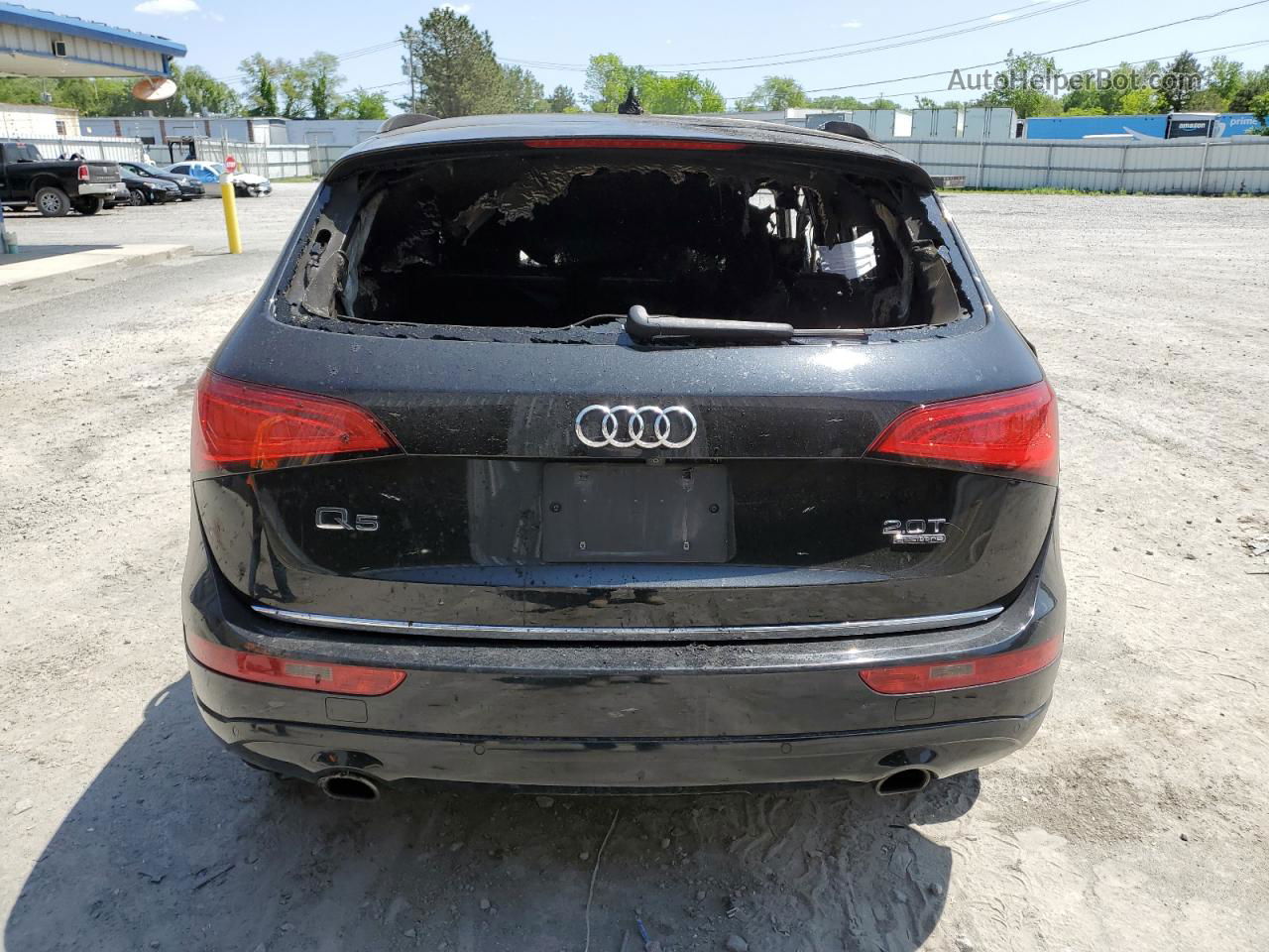 2016 Audi Q5 Premium Plus Черный vin: WA1L2AFP2GA056912