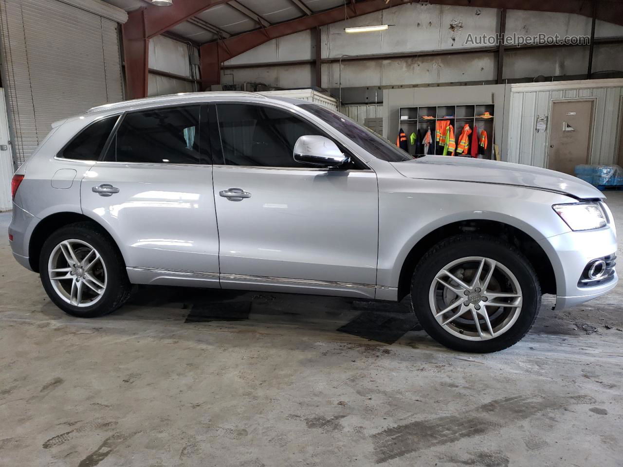 2016 Audi Q5 Premium Plus Silver vin: WA1L2AFP2GA067506