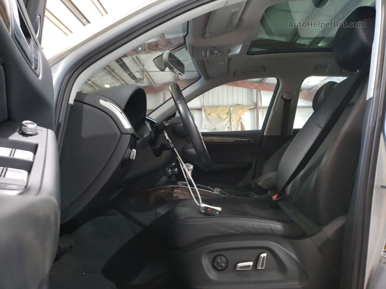 2016 Audi Q5 Premium Plus Серебряный vin: WA1L2AFP2GA067506