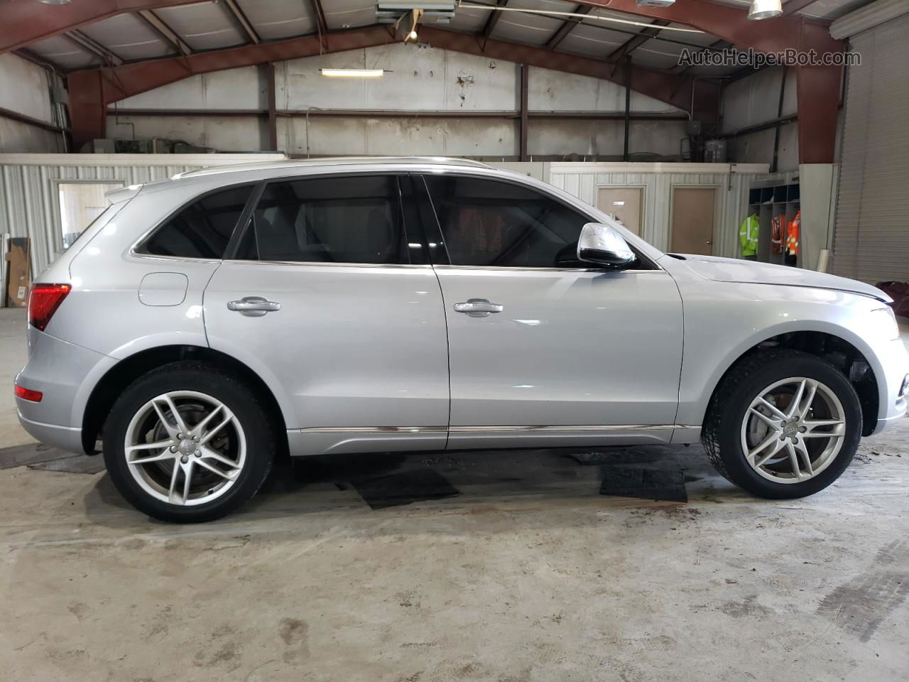 2016 Audi Q5 Premium Plus Silver vin: WA1L2AFP2GA067506