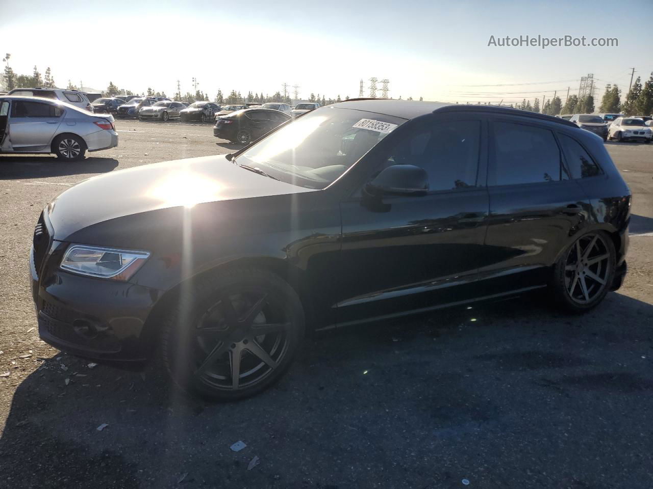 2016 Audi Q5 Premium Plus Black vin: WA1L2AFP2GA081342