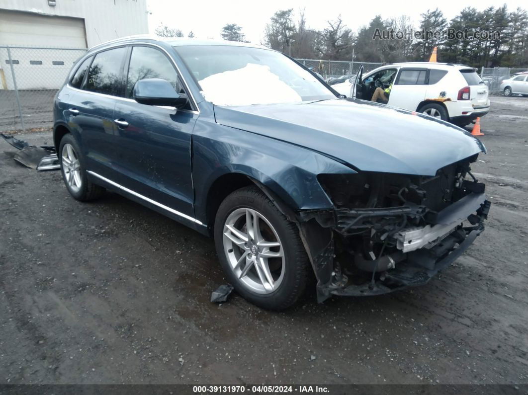 2016 Audi Q5 2.0t Premium Синий vin: WA1L2AFP2GA089750