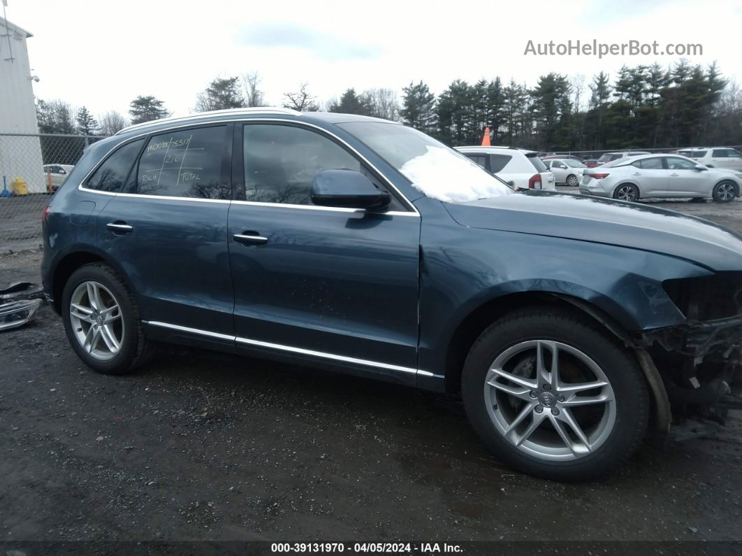 2016 Audi Q5 2.0t Premium Синий vin: WA1L2AFP2GA089750