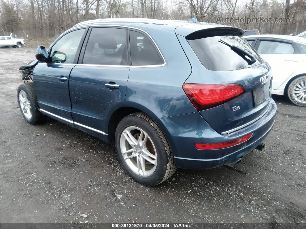 2016 Audi Q5 2.0t Premium Синий vin: WA1L2AFP2GA089750