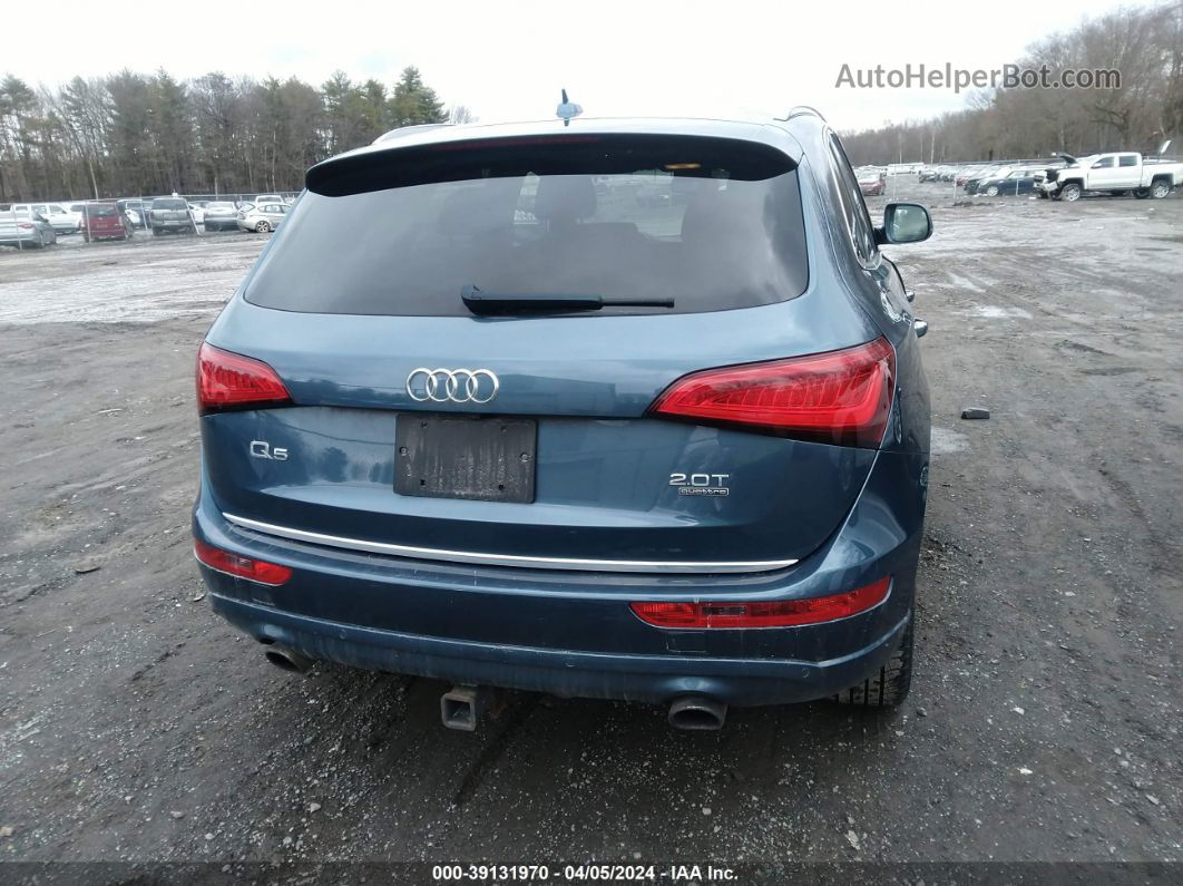 2016 Audi Q5 2.0t Premium Синий vin: WA1L2AFP2GA089750