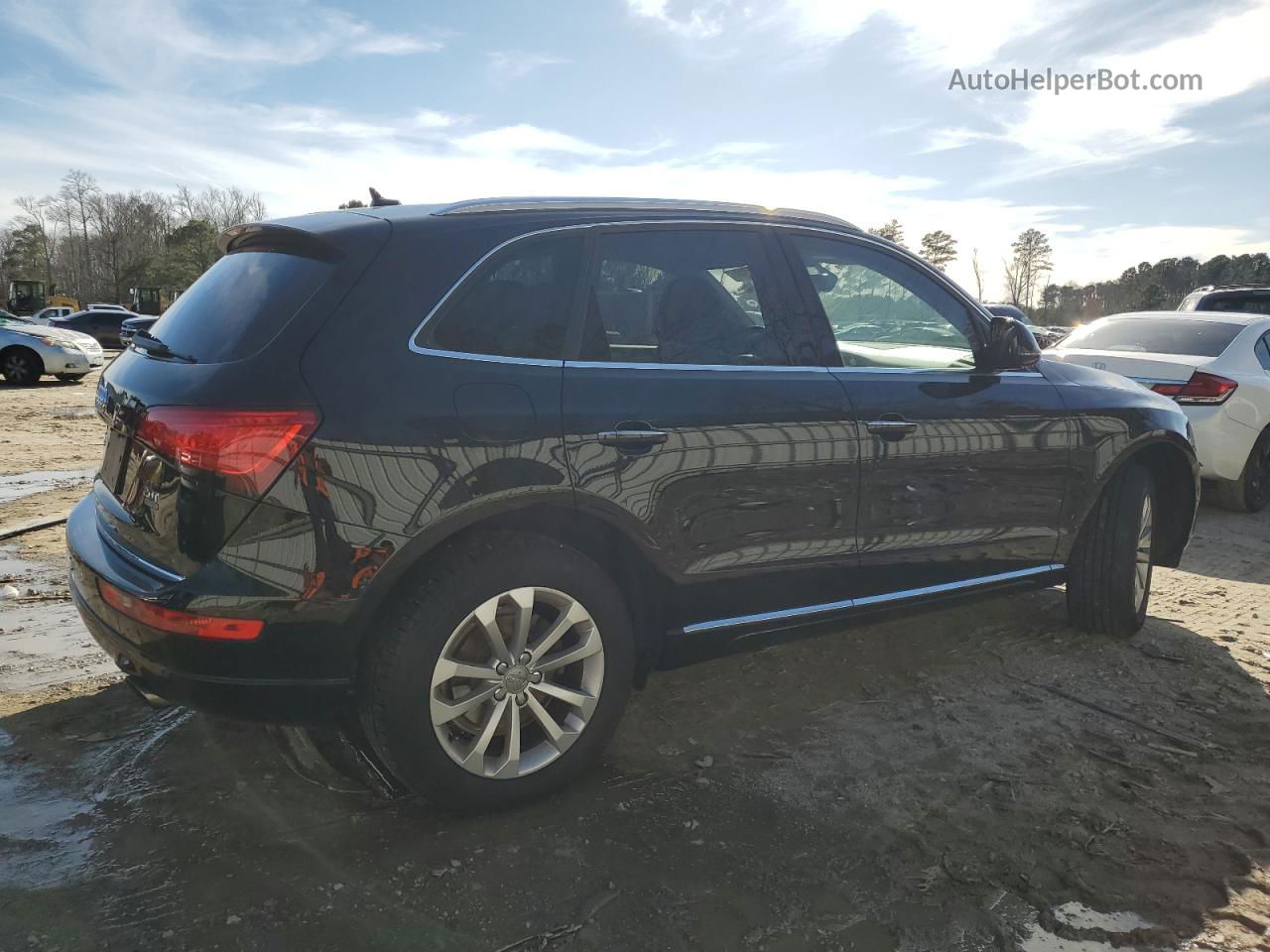 2016 Audi Q5 Premium Plus Черный vin: WA1L2AFP2GA104232