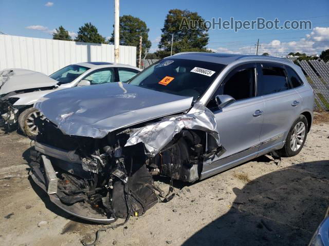 2016 Audi Q5 Premium Plus Silver vin: WA1L2AFP2GA124870