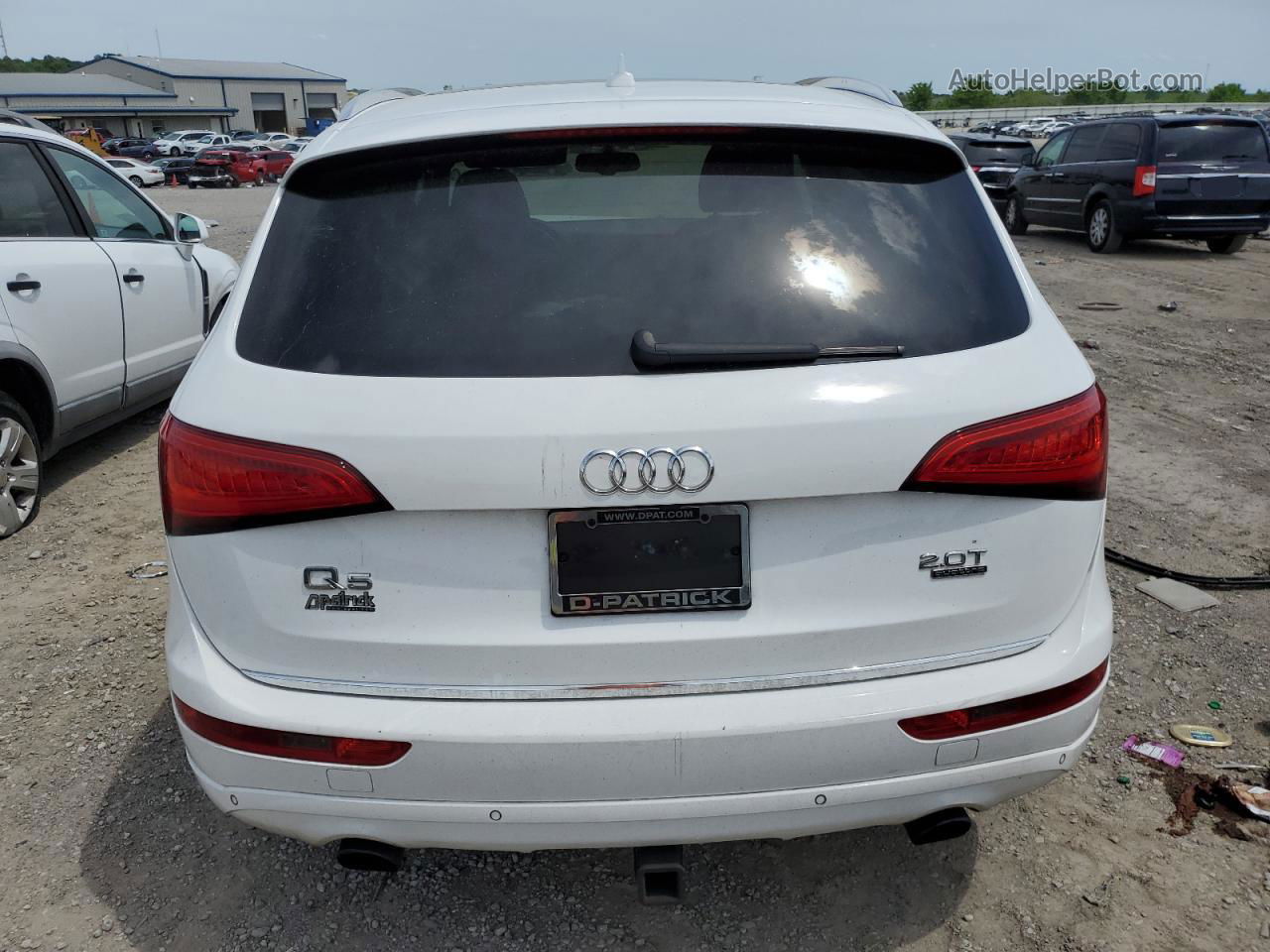 2016 Audi Q5 Premium Plus White vin: WA1L2AFP3GA002695