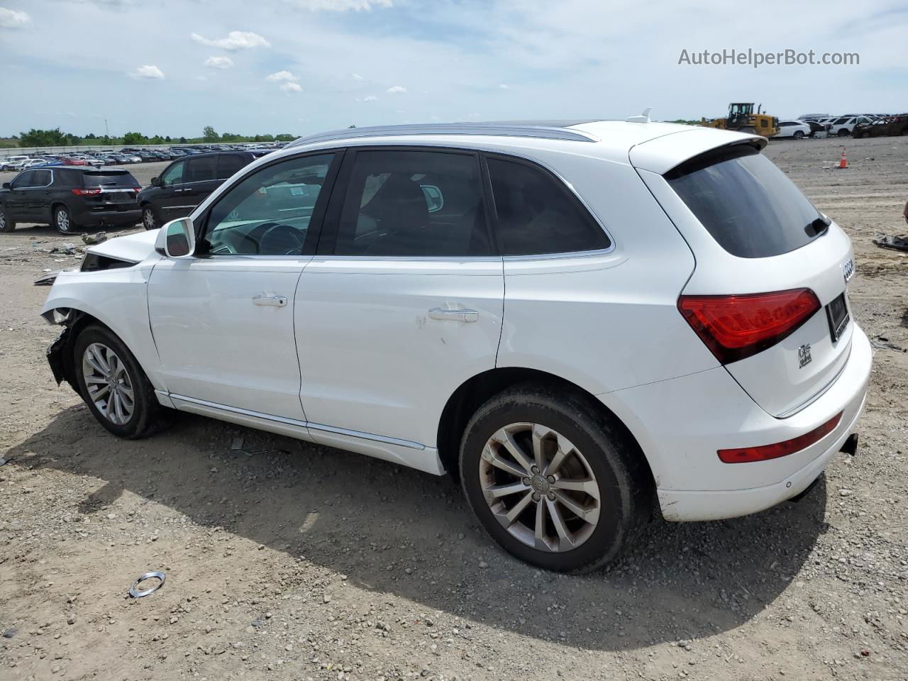 2016 Audi Q5 Premium Plus White vin: WA1L2AFP3GA002695