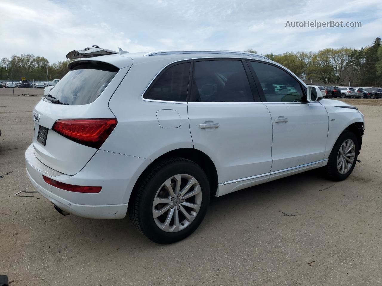 2016 Audi Q5 Premium Plus White vin: WA1L2AFP3GA009534