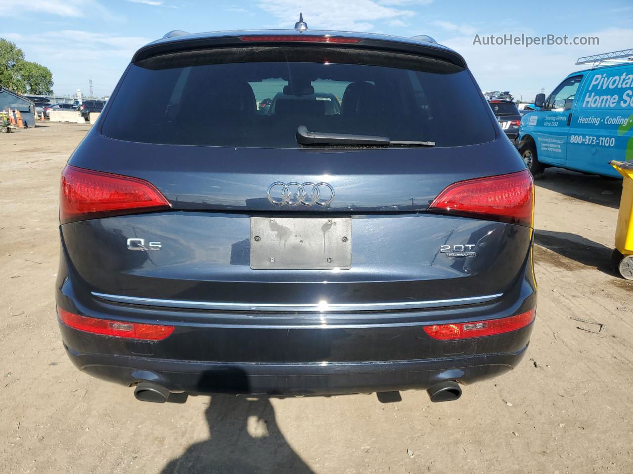 2016 Audi Q5 Premium Plus Синий vin: WA1L2AFP3GA031520