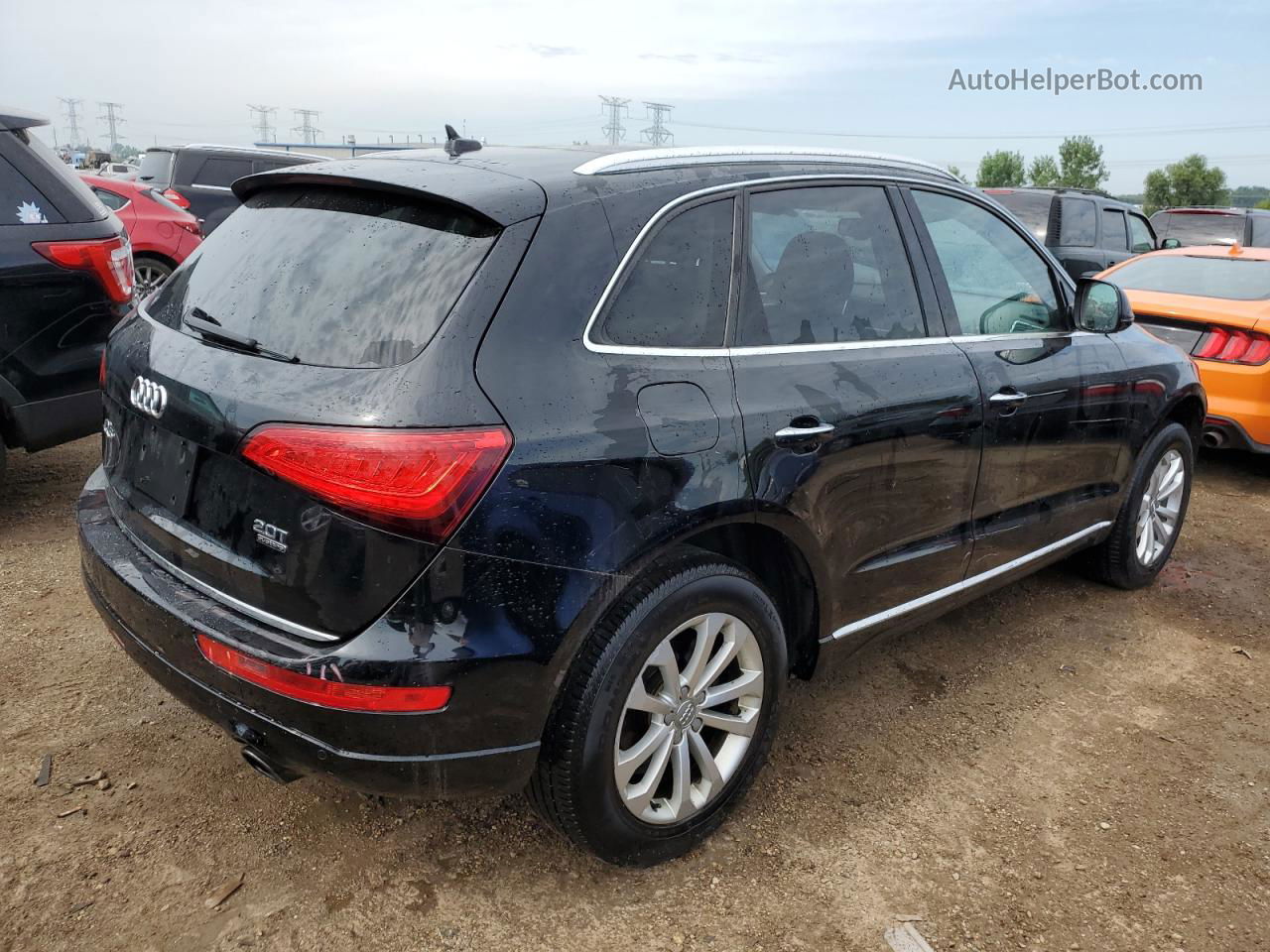 2016 Audi Q5 Premium Plus Black vin: WA1L2AFP3GA031534