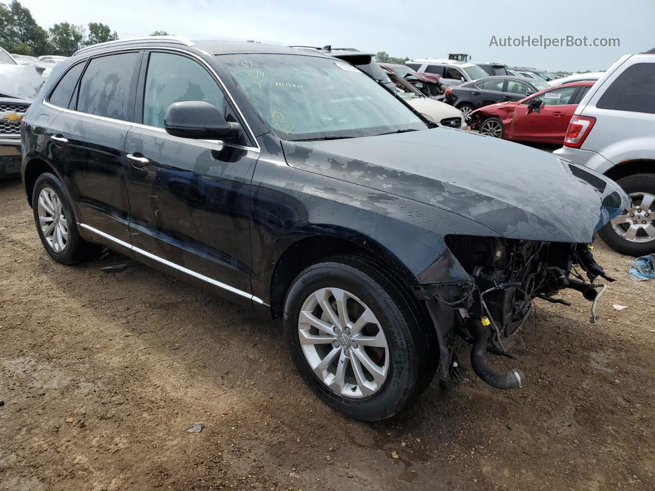 2016 Audi Q5 Premium Plus Black vin: WA1L2AFP3GA031534