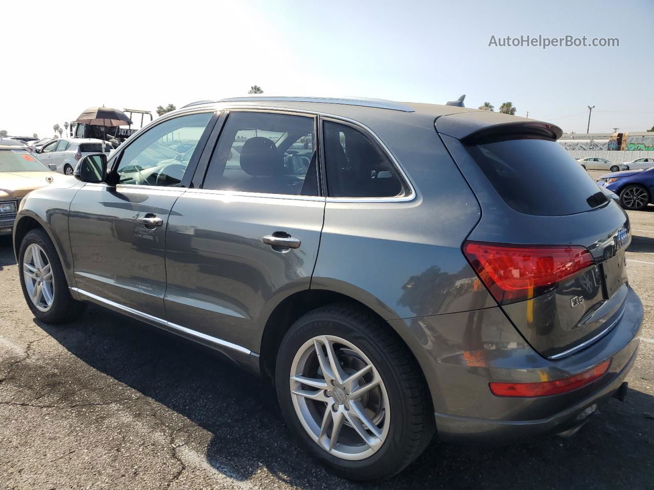 2016 Audi Q5 Premium Plus Gray vin: WA1L2AFP3GA080572