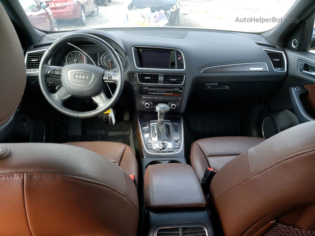 2016 Audi Q5 Premium Plus Синий vin: WA1L2AFP3GA089577