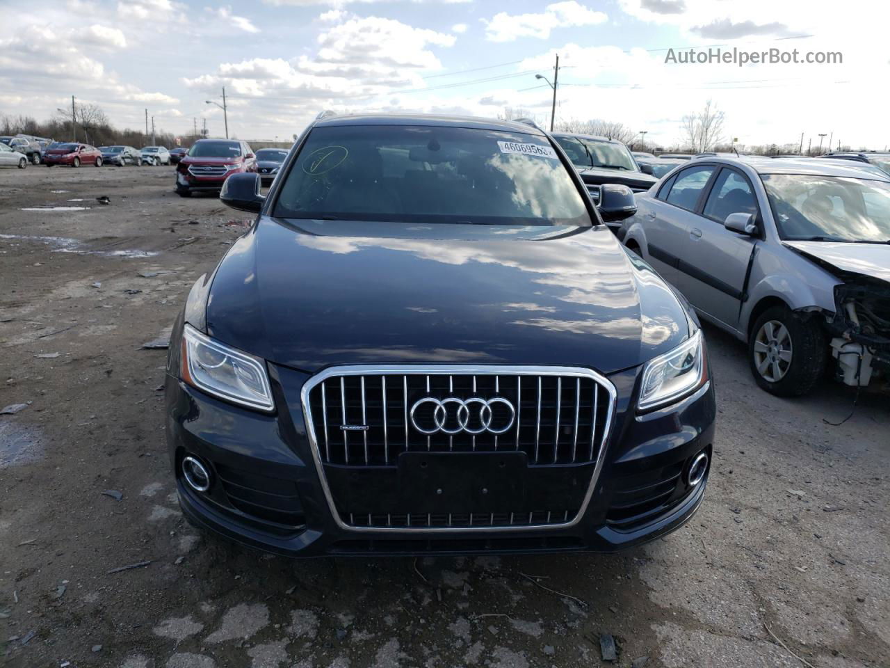 2016 Audi Q5 Premium Plus Blue vin: WA1L2AFP3GA089577