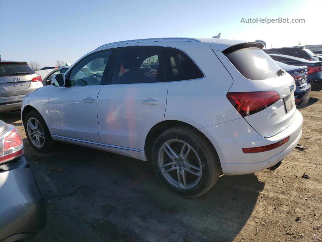 2016 Audi Q5 Premium Plus White vin: WA1L2AFP3GA091622