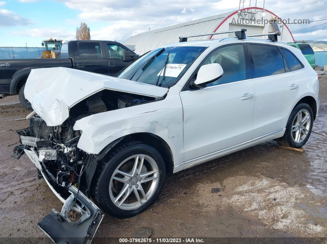 2016 Audi Q5 2.0t Premium White vin: WA1L2AFP3GA092446