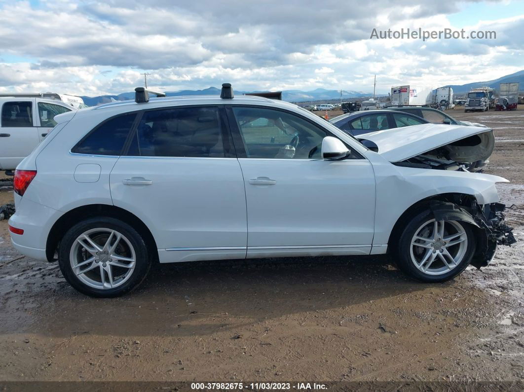 2016 Audi Q5 2.0t Premium White vin: WA1L2AFP3GA092446