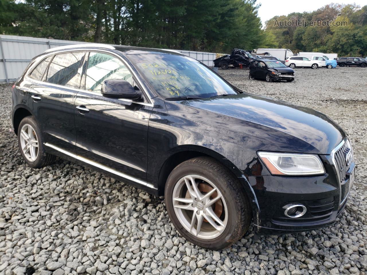 2016 Audi Q5 Premium Plus Black vin: WA1L2AFP3GA095024