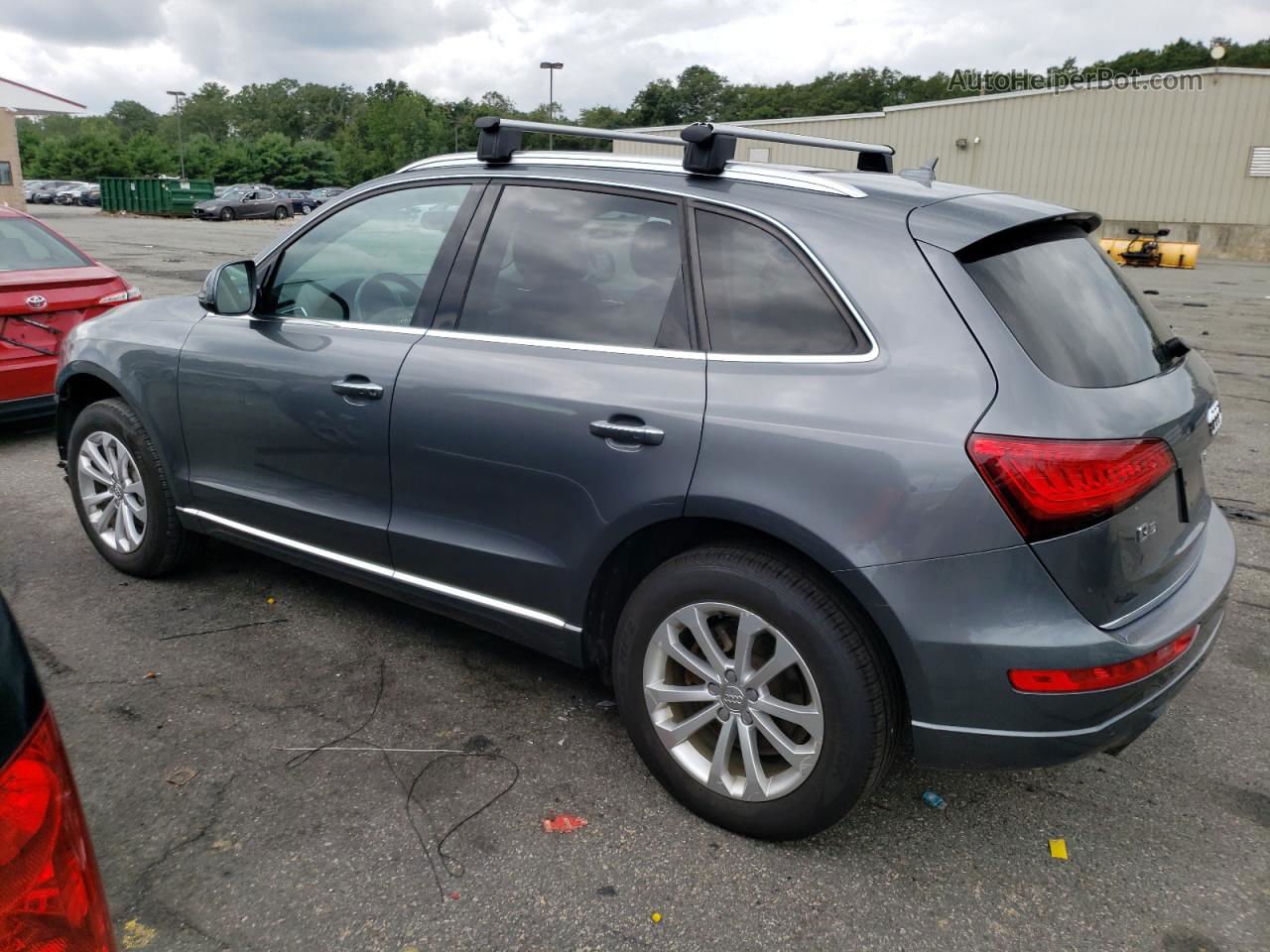 2016 Audi Q5 Premium Plus Серый vin: WA1L2AFP3GA096142