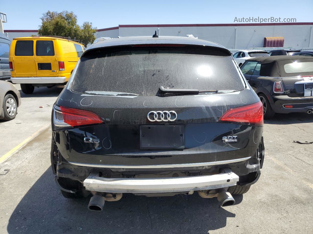 2016 Audi Q5 Premium Plus Black vin: WA1L2AFP4GA028089