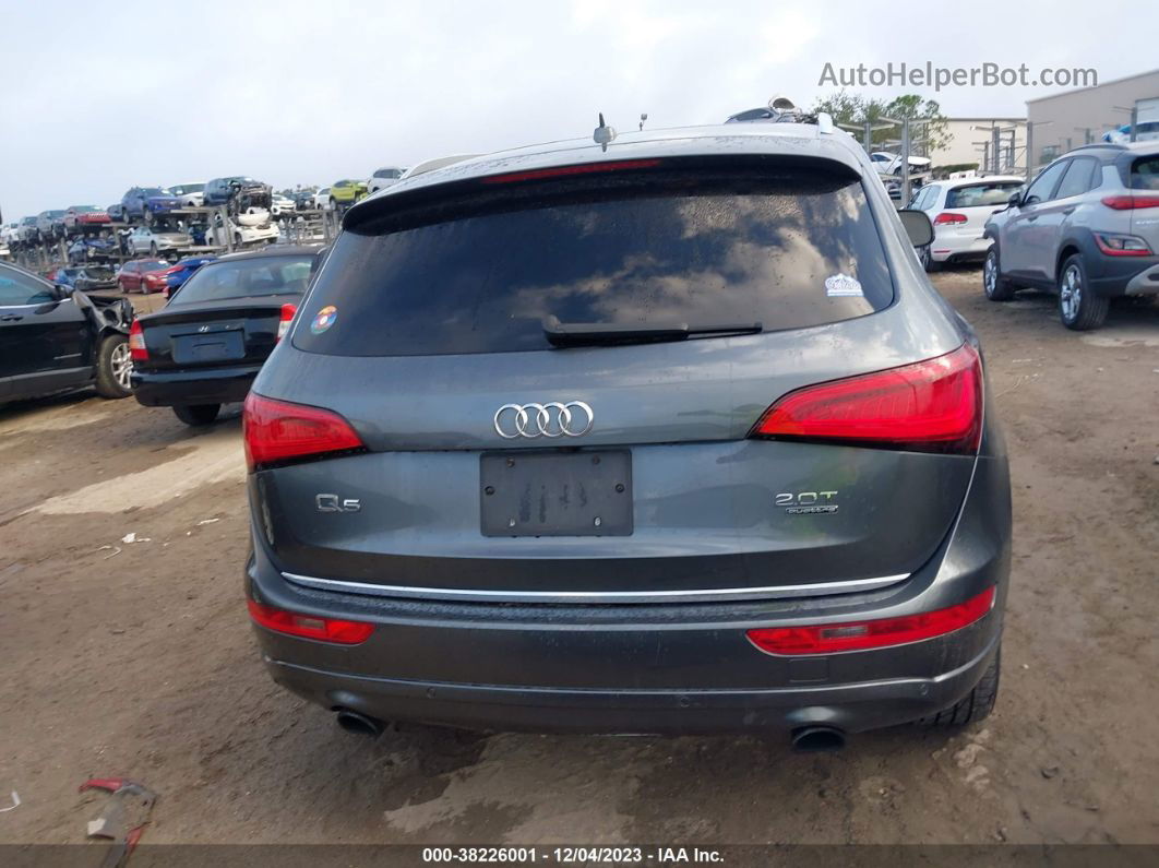 2016 Audi Q5 2.0t Premium Gray vin: WA1L2AFP4GA044566