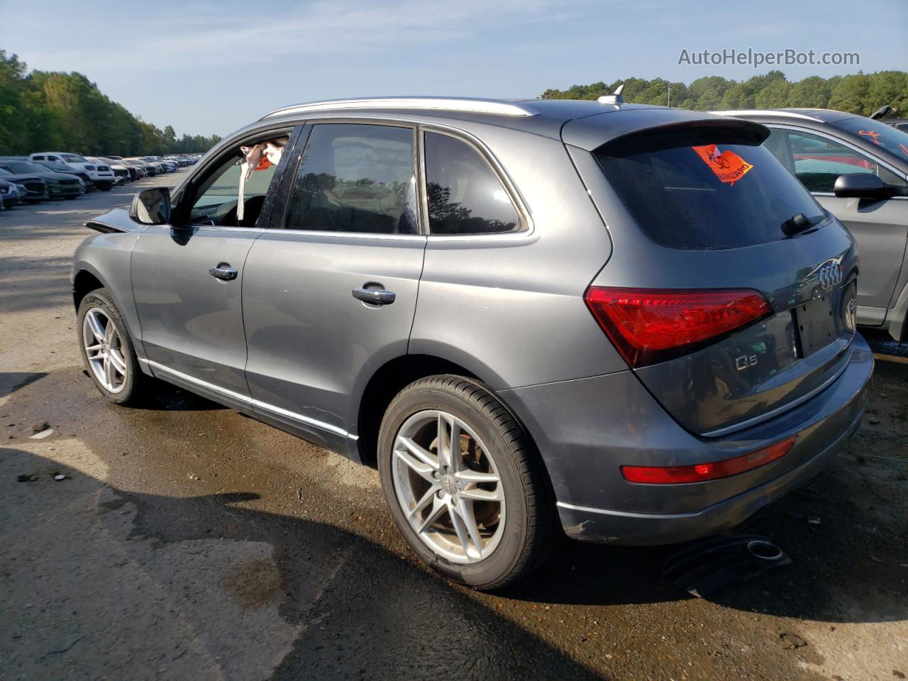 2016 Audi Q5 Premium Plus Gray vin: WA1L2AFP4GA068821