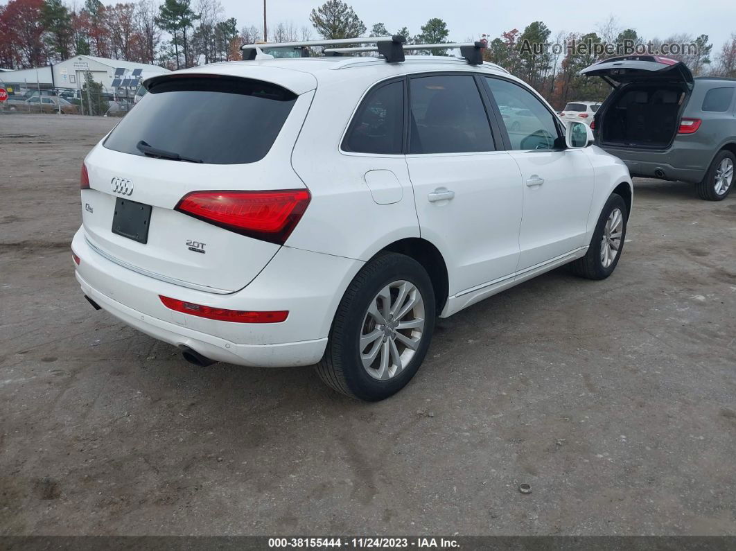 2016 Audi Q5 2.0t Premium White vin: WA1L2AFP4GA075719