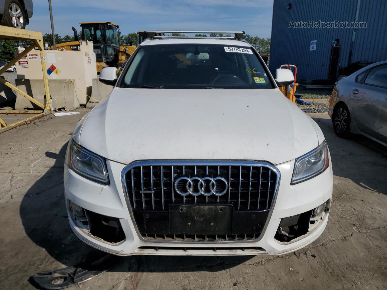 2016 Audi Q5 Premium Plus White vin: WA1L2AFP4GA088762