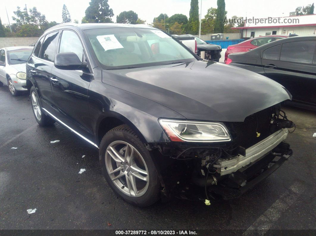 2016 Audi Q5 Premium Plus Черный vin: WA1L2AFP4GA094884