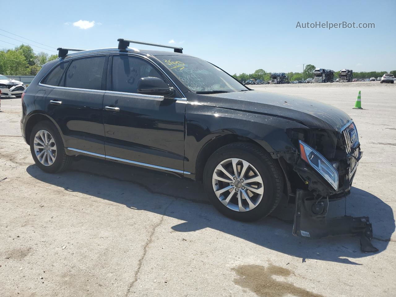 2016 Audi Q5 Premium Plus Black vin: WA1L2AFP4GA137099