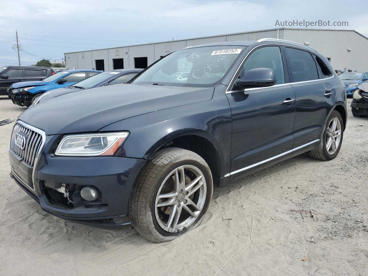 2016 Audi Q5 Premium Plus Charcoal vin: WA1L2AFP4GA141587