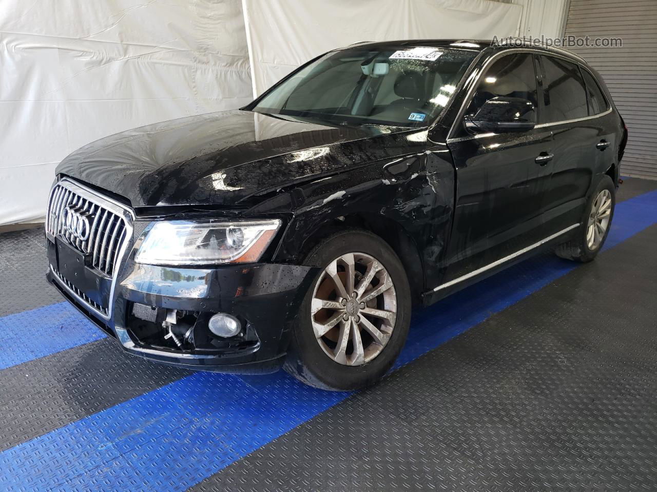 2016 Audi Q5 Premium Plus Black vin: WA1L2AFP5GA016159