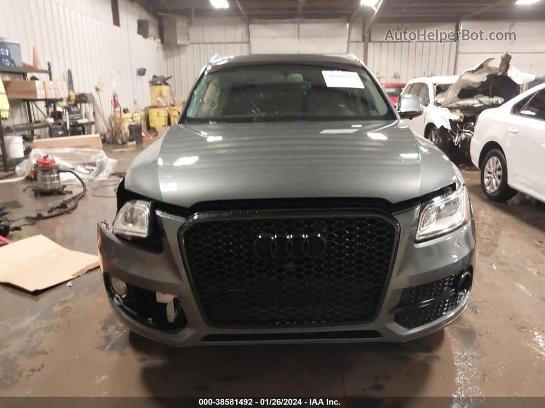 2016 Audi Q5 2.0t Premium Gray vin: WA1L2AFP5GA056581