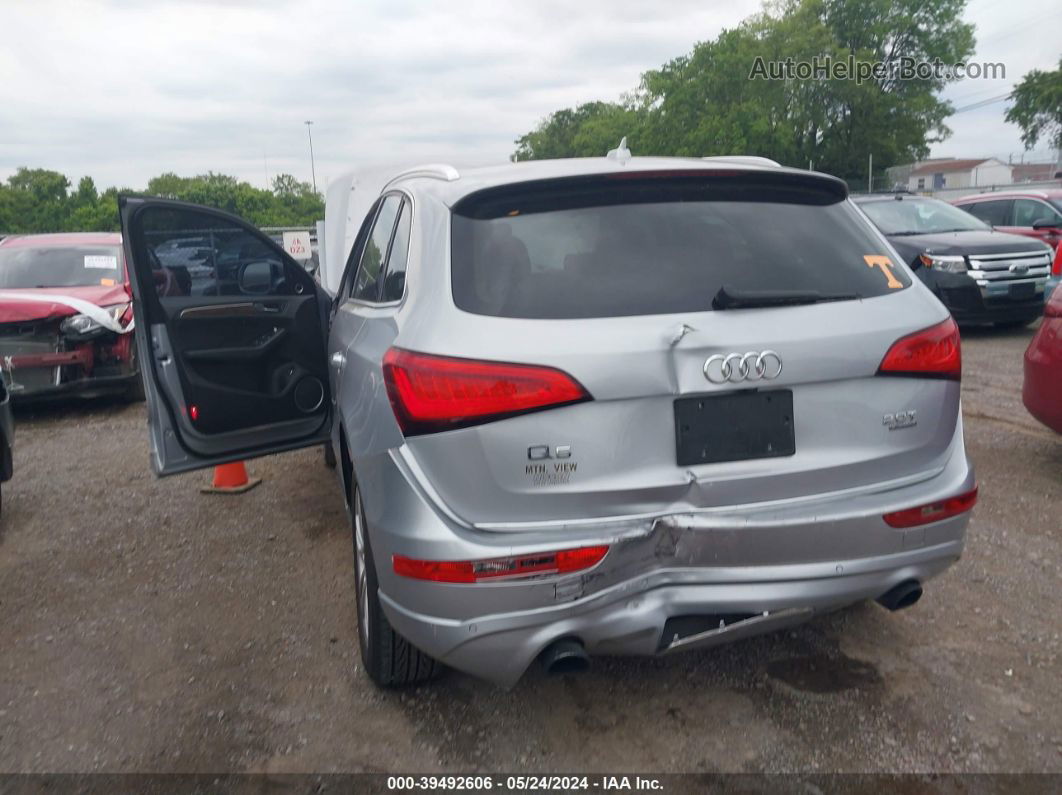 2016 Audi Q5 Premium Plus Серебряный vin: WA1L2AFP5GA090990