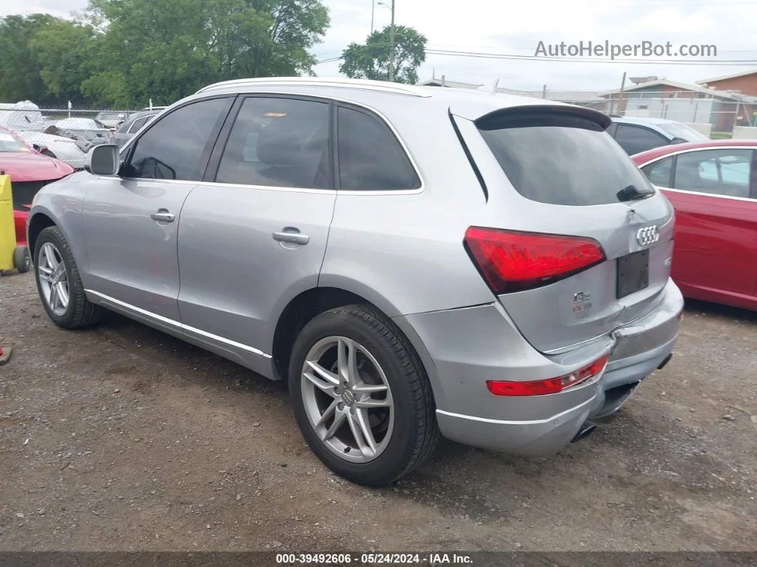 2016 Audi Q5 Premium Plus Silver vin: WA1L2AFP5GA090990