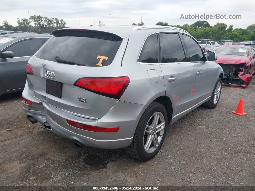 2016 Audi Q5 Premium Plus Silver vin: WA1L2AFP5GA090990