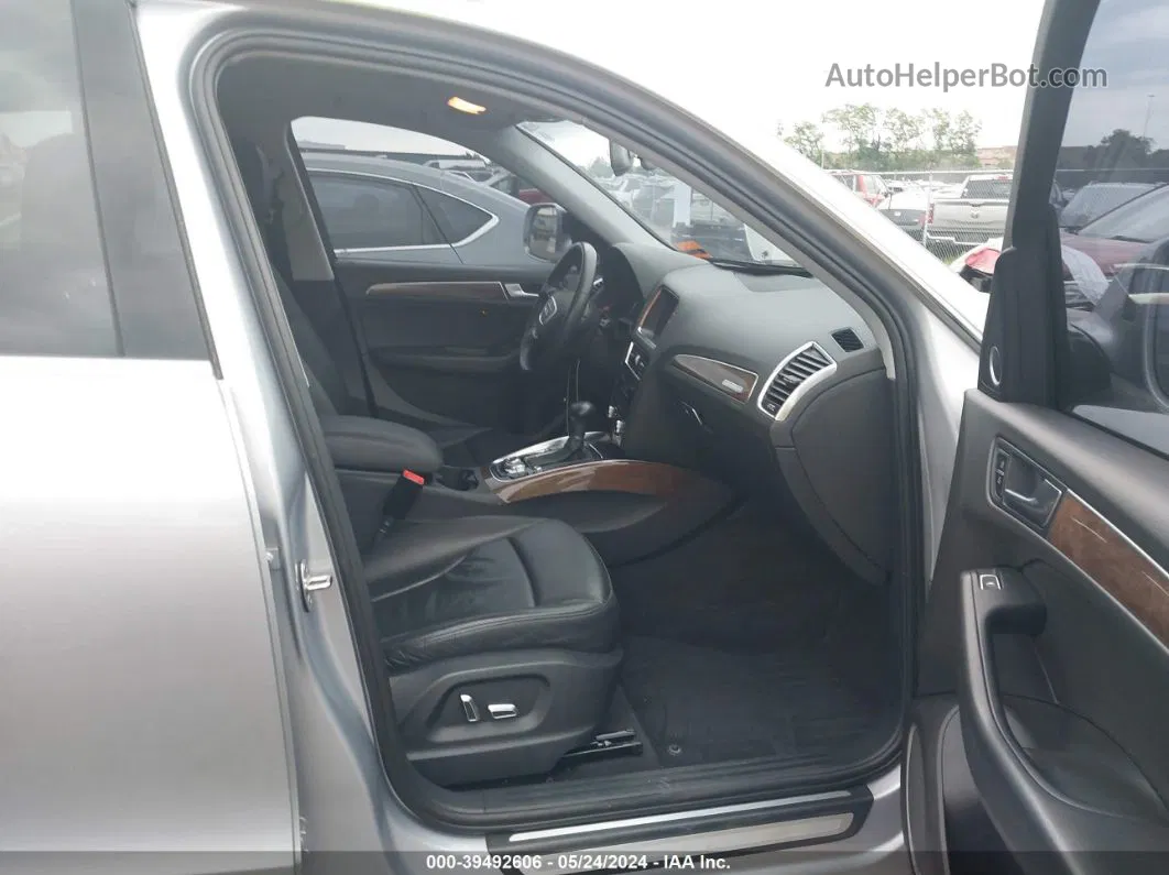 2016 Audi Q5 Premium Plus Серебряный vin: WA1L2AFP5GA090990