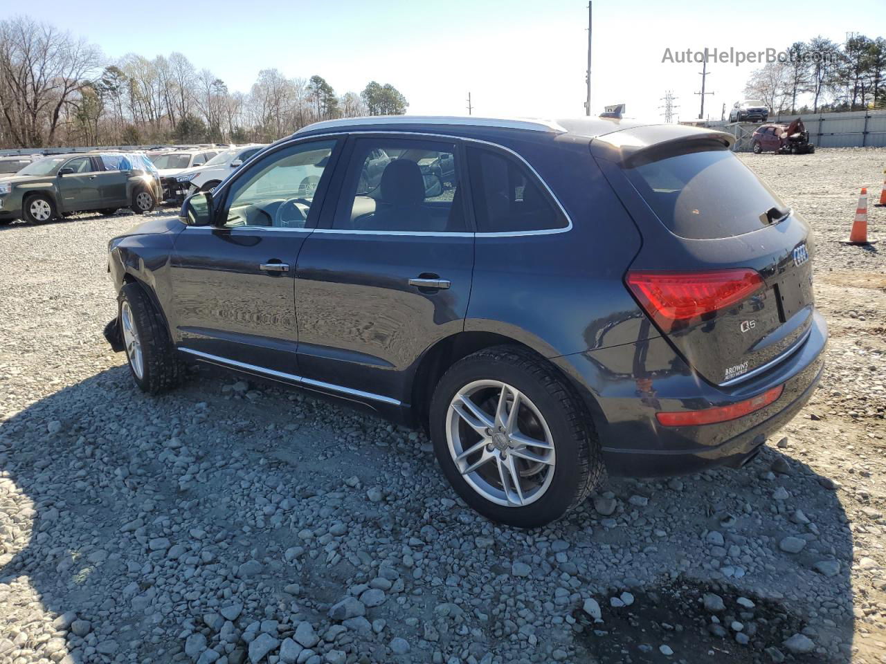 2016 Audi Q5 Premium Plus Blue vin: WA1L2AFP5GA118240