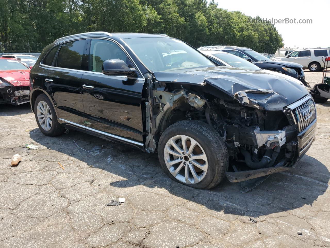 2016 Audi Q5 Premium Plus Black vin: WA1L2AFP5GA124037