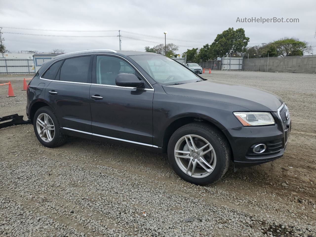 2016 Audi Q5 Premium Plus Charcoal vin: WA1L2AFP5GA133210