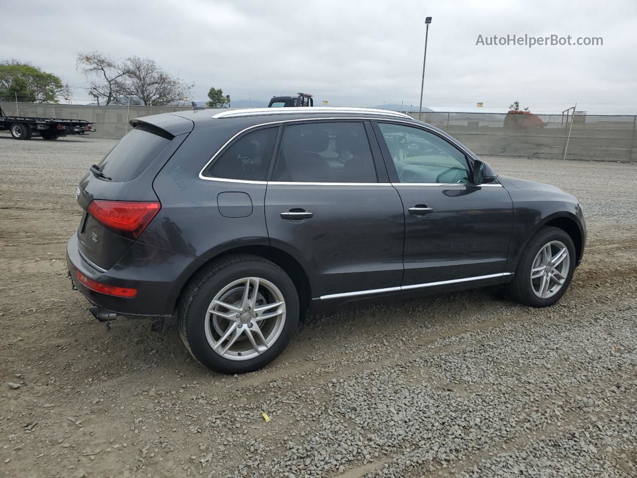 2016 Audi Q5 Premium Plus Charcoal vin: WA1L2AFP5GA133210