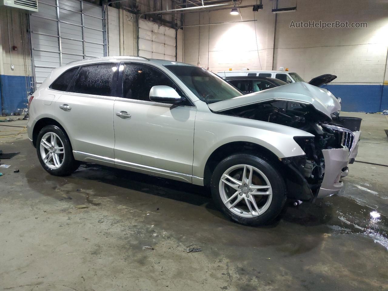 2016 Audi Q5 Premium Plus Gray vin: WA1L2AFP6GA047534