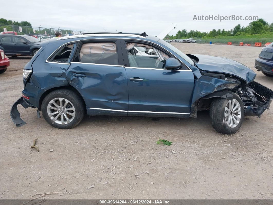 2016 Audi Q5 2.0t Premium Синий vin: WA1L2AFP6GA057965